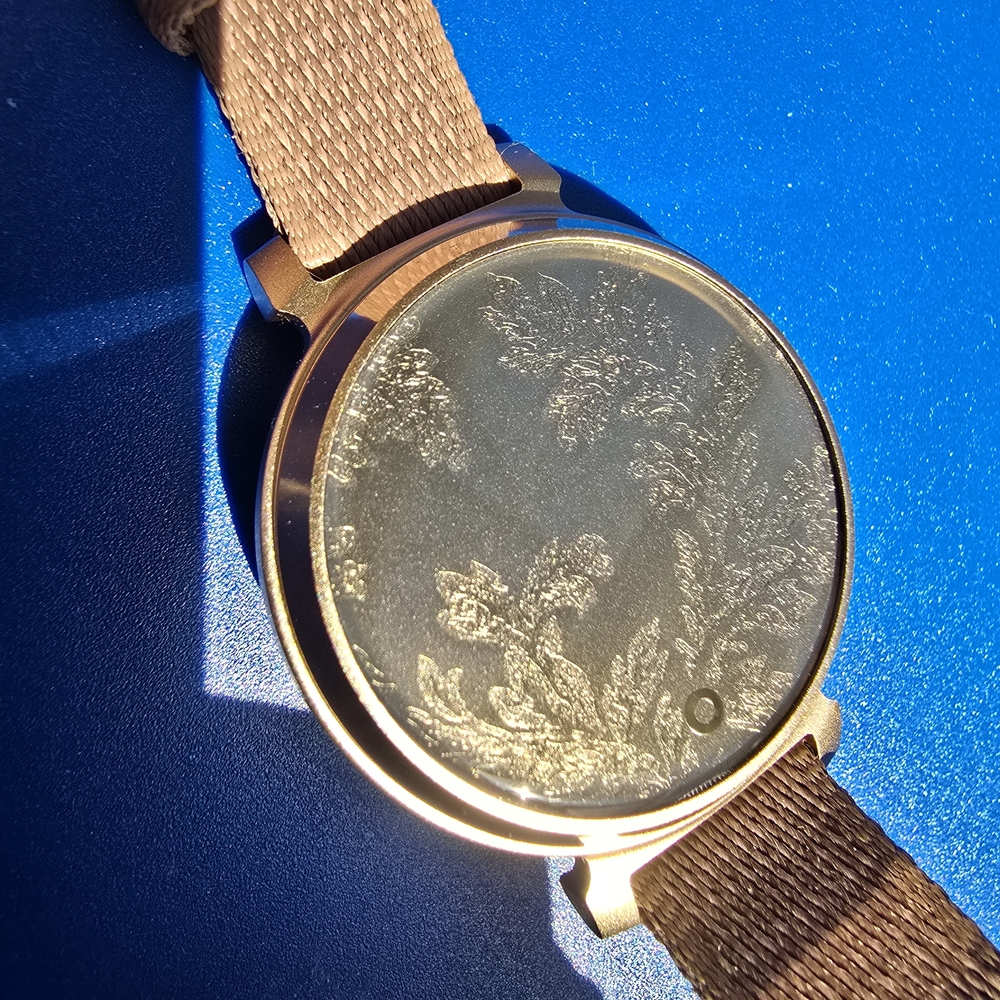 Elegant Brown Wearable Watch